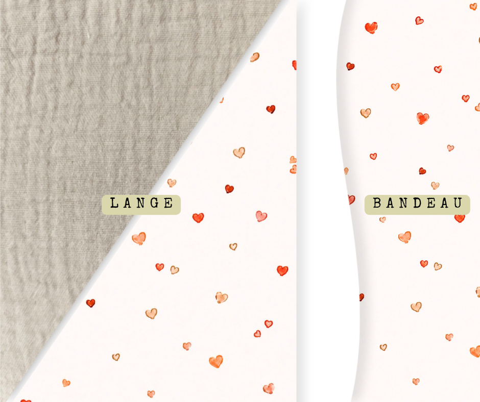 Duo Bandeau & Lange — Kit couture main
