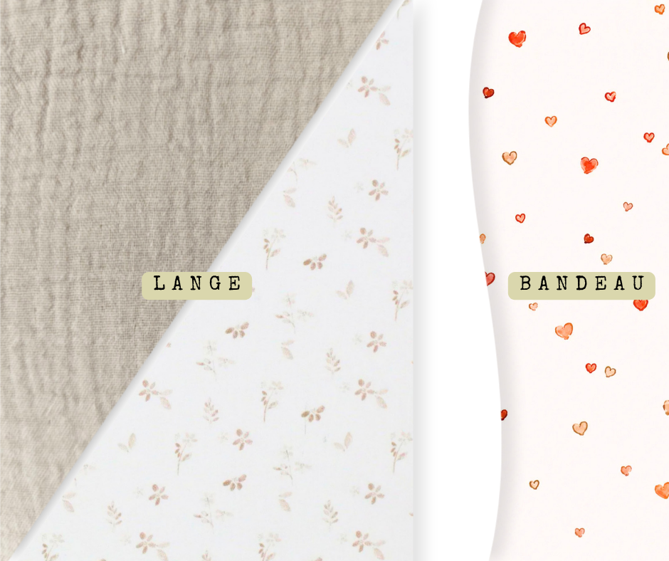 Duo Bandeau & Lange — Kit couture main