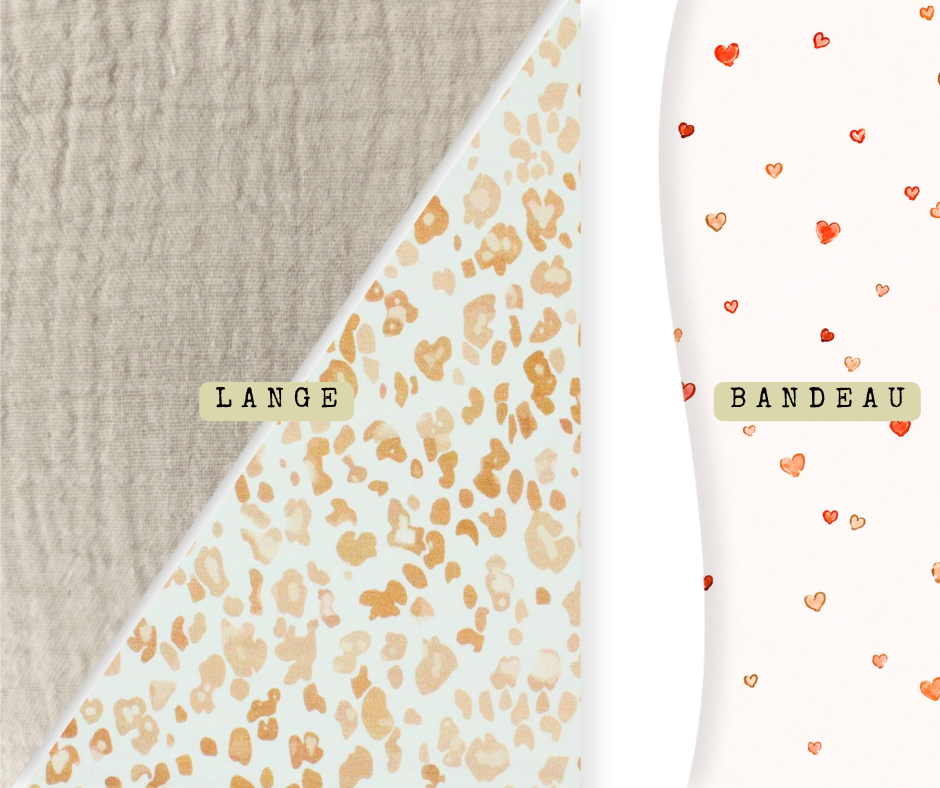 Duo Bandeau & Lange — Kit couture main