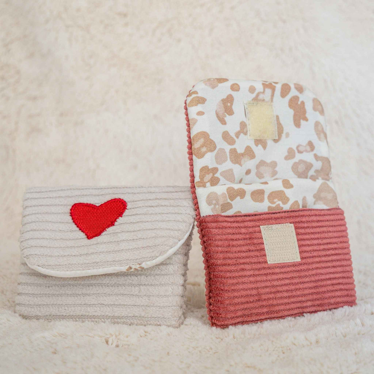 Duo de Pochettes à Trésors — Kit couture main