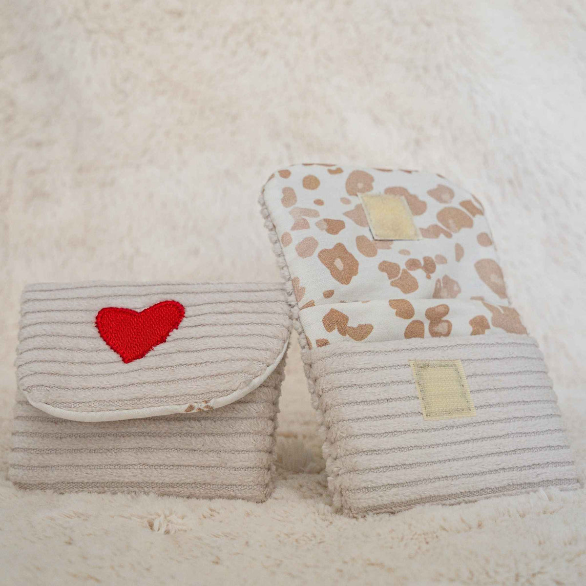 Duo de Pochettes à Trésors — Kit couture main