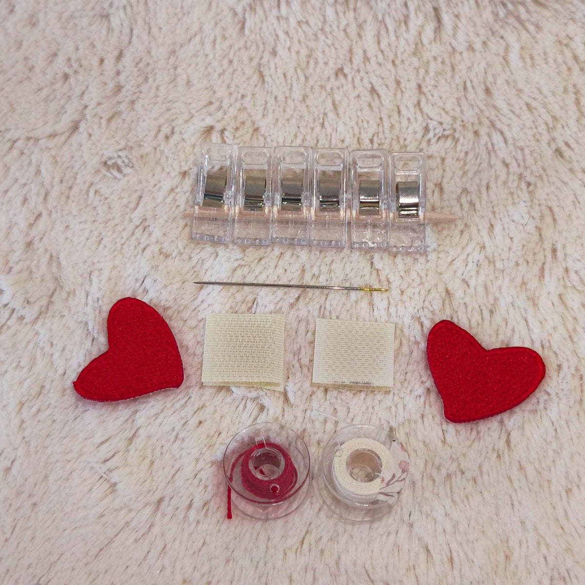 Duo de Pochettes à Trésors — Kit couture main
